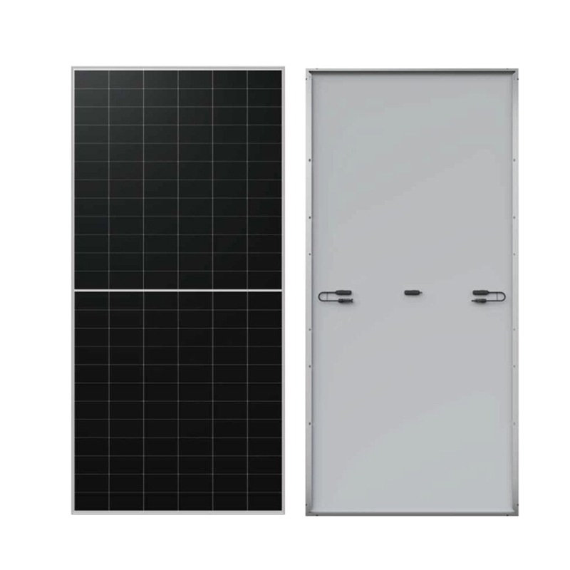 WERAN 640-670W 후면 접점 태양광 패널 – 유통 및 상업 프로젝트를 위한 OEM 고효율 단일 유리 PV 모듈