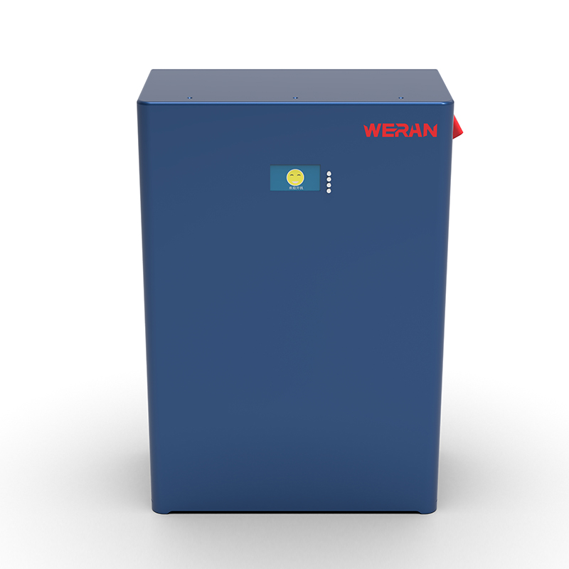 WERAN WRL-48100WB 51.2V 100Ah 벽걸이형 LiFePO4 배터리(5.12kWh) - IP65, 6000 사이클, 실외 가정용 태양열 저장 장치
