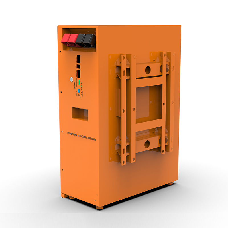 WERAN WRL-48200WO 51.2V 200Ah 벽걸이형 LiFePO4 배터리(10.24kWh) – IP65, 고용량 주거용 ESS