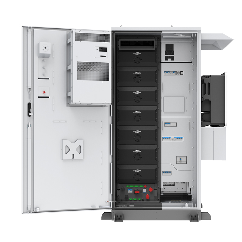 WERAN PTH 25-50kW 64.3-112.5kWh 올인원 C&I 에너지 저장 캐비닛 – 하이브리드 인버터를 갖춘 통합 태양광 저장 시스템